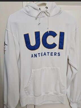 Blue 84 UCI White Hoodie with Blue & Gold Appliqué